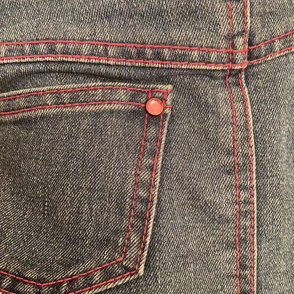 Princess by Hello Kitty Jean skirt Girls Sz 5 - Picture 6 of 9